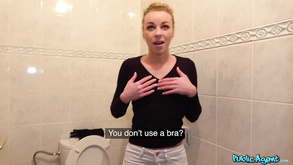 Multiple Orgasms In Public Toilet 1 Public Agent