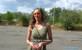 Public Agent   Perfect Busty Czech Teen Brunette Loves Outdoor Sex