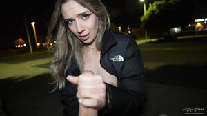 Stunning Blonde Babe Outdoor Sex POV