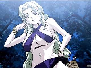 The Guy Fucked Hentai Chan With Green Hair In The Forest And Cum Inside