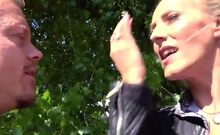 German Mature Bomb Public Fucked Outdoor