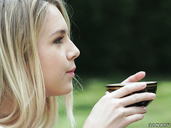 Outdoor Breakfast With Glorious Alecia Fox Turns Into Beautiful Sex