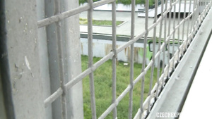 Hot Amateur Lesbians Make Love In The Prague Public Place