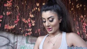 Curvy Brunette Beauthy Gets Picked Up In Public And Fuc