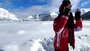 Ski Resort Fuck With Depraved Russian Cum Slut   POV