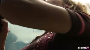 Dirty Blonde Girl Nicole Ray Love Risky Fuck At Different Public Place And Filmed With Her Big Dick BF