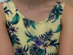 Small Titted Teen Amateur Rides Dong And She Loves It