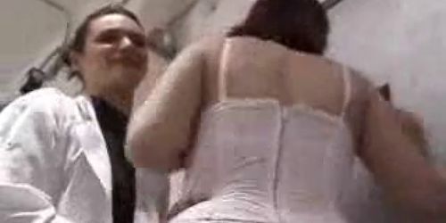 Spanked In Stockings