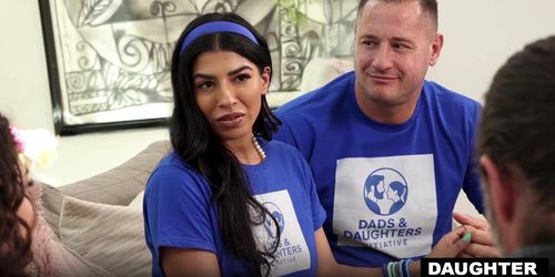 Jack Vegas And Danny Mountain Fucks Stepdaughters Satine Summers And Jasmine Sherni