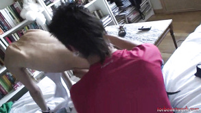 Elated Teen Couple Mating Amateur Sex