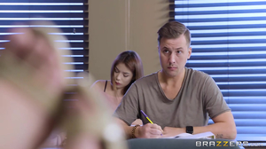 Sexy Teacher Rides Her Student In The Classroom