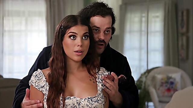 Big Black Cock For Hot Wife In A Gangbang Action